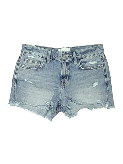 Pre-owned Current Elliott Denim Shorts In Blue