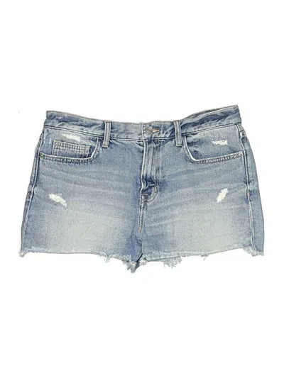 Pre-owned Current Elliott Denim Shorts In Blue
