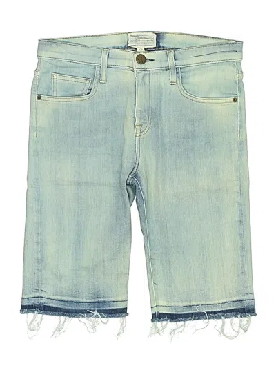 Pre-owned Current Elliott Denim Shorts In Blue