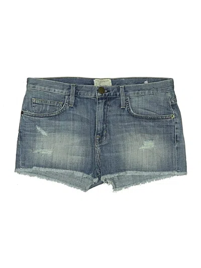 Pre-owned Current Elliott Denim Shorts In Blue
