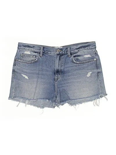Pre-owned Current Elliott Denim Shorts In Blue