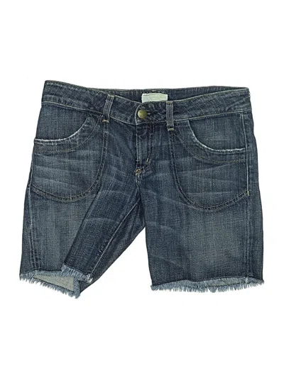Pre-owned Current Elliott Denim Shorts In Blue