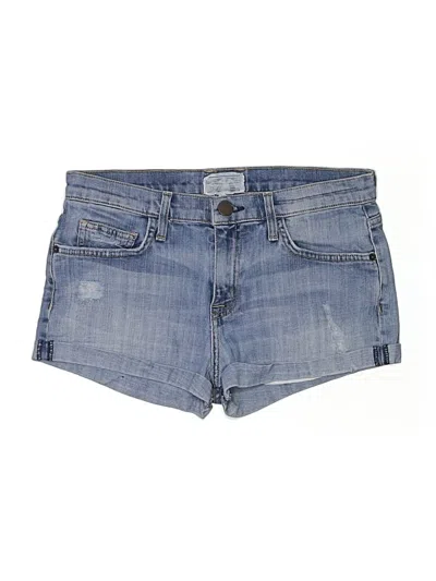 Pre-owned Current Elliott Denim Shorts In Blue