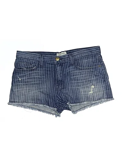 Pre-owned Current Elliott Denim Shorts In Blue