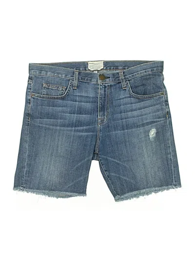 Pre-owned Current Elliott Denim Shorts In Blue
