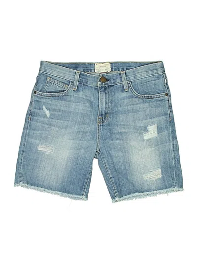 Pre-owned Current Elliott Denim Shorts In Blue