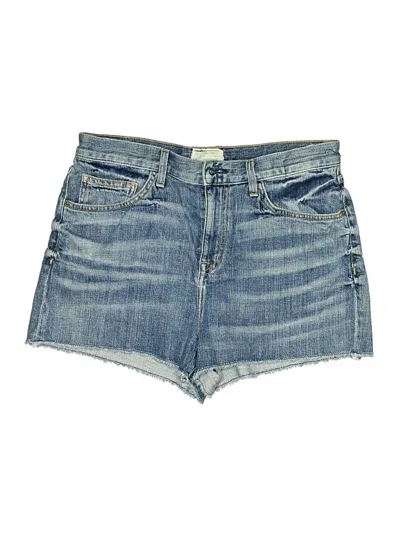 Pre-owned Current Elliott Denim Shorts In Blue