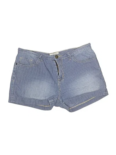 Pre-owned Current Elliott Denim Shorts In Blue