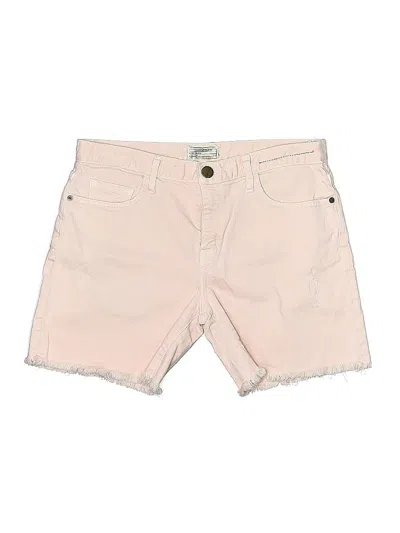 Pre-owned Current Elliott Denim Shorts In Pink