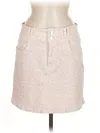 Current Elliott Denim Skirt In Pink