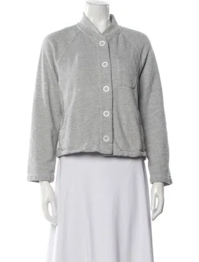 Pre-owned Current Elliott Evening Jacket In Gray