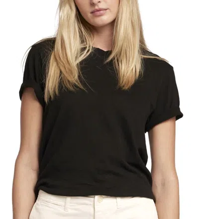 Current Elliott Flame Short Sleeve Tee In Black