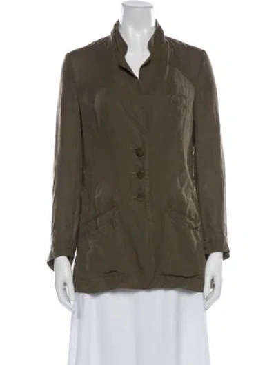 Pre-owned Current Elliott Jacket In Green