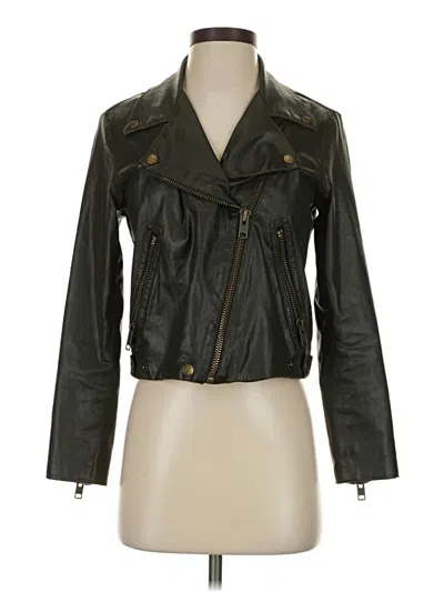 Pre-owned Current Elliott Jacket In Green