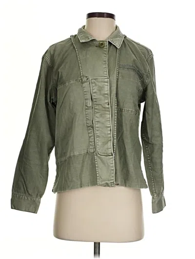 Pre-owned Current Elliott Jacket In Green