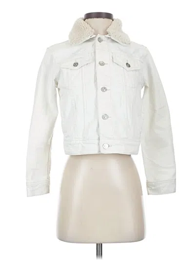 Pre-owned Current Elliott Jacket In White