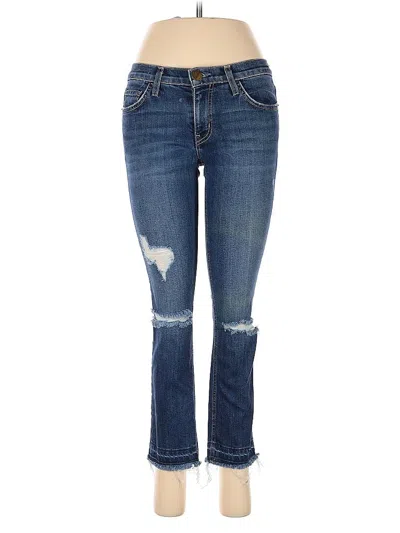 Pre-owned Current Elliott Jeans In Blue