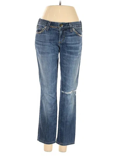 Pre-owned Current Elliott Jeans In Blue