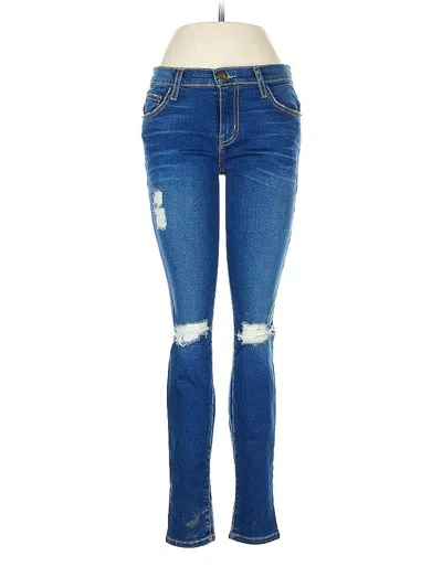 Pre-owned Current Elliott Jeans In Blue