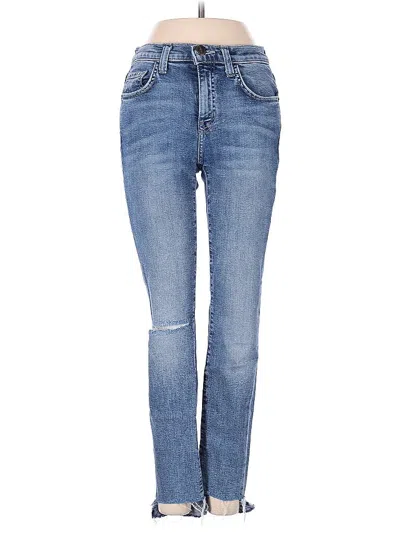 Pre-owned Current Elliott Jeans In Blue