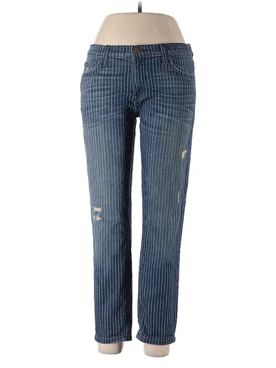 Pre-owned Current Elliott Jeans In Blue