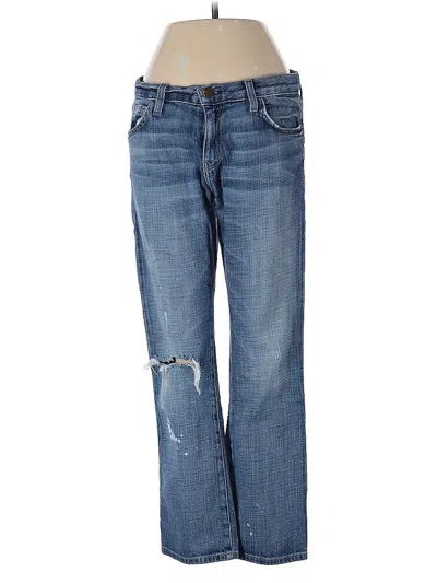 Pre-owned Current Elliott Jeans In Blue