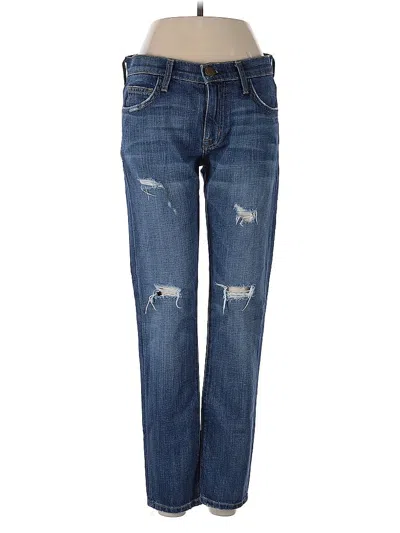 Pre-owned Current Elliott Jeans In Blue