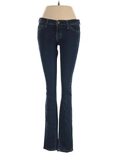 Pre-owned Current Elliott Jeans In Blue