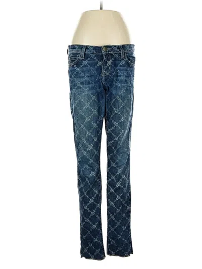 Pre-owned Current Elliott Jeans In Blue