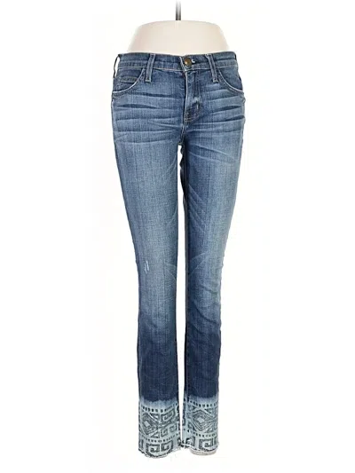 Pre-owned Current Elliott Jeans In Blue