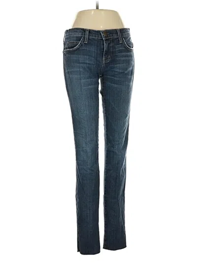 Pre-owned Current Elliott Jeans In Blue