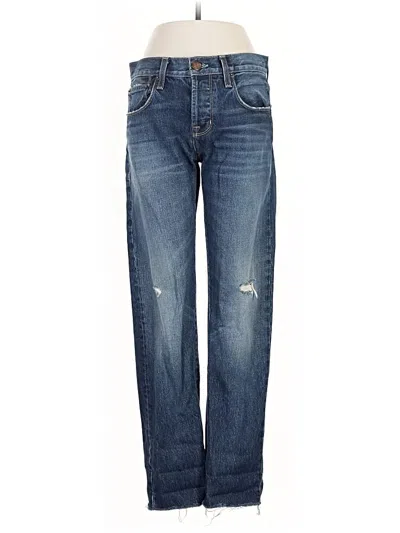 Pre-owned Current Elliott Jeans In Blue