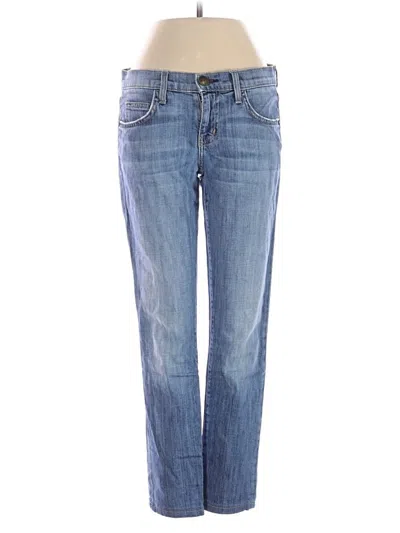 Pre-owned Current Elliott Jeans In Blue