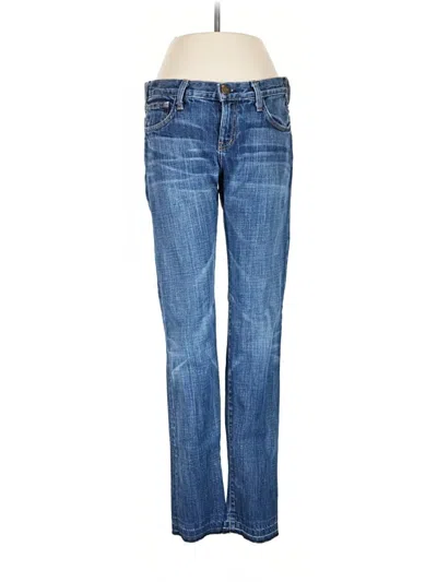 Pre-owned Current Elliott Jeans In Blue