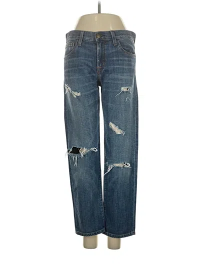 Pre-owned Current Elliott Jeans In Blue