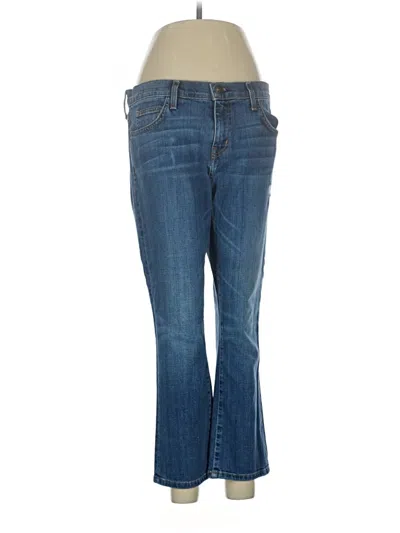 Pre-owned Current Elliott Jeans In Blue