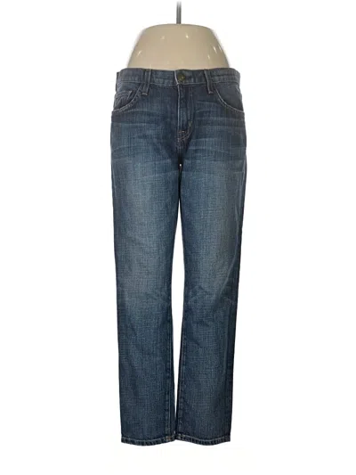 Pre-owned Current Elliott Jeans In Blue
