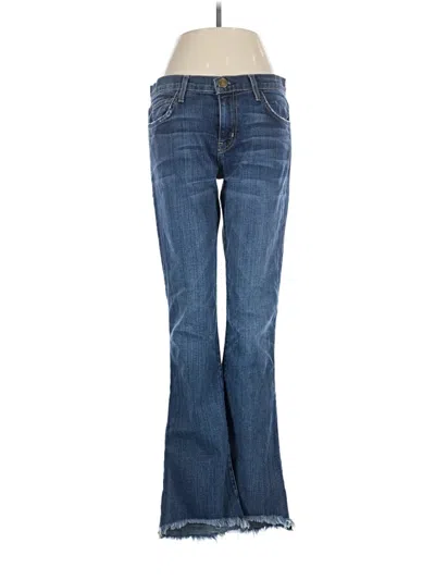 Pre-owned Current Elliott Jeans In Blue
