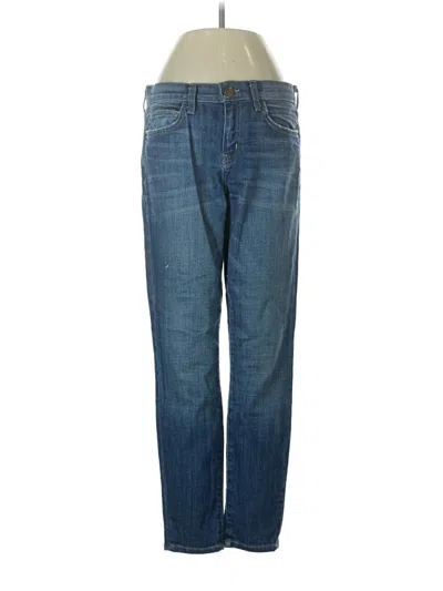 Pre-owned Current Elliott Jeans In Blue