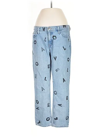 Pre-owned Current Elliott Jeans In Blue