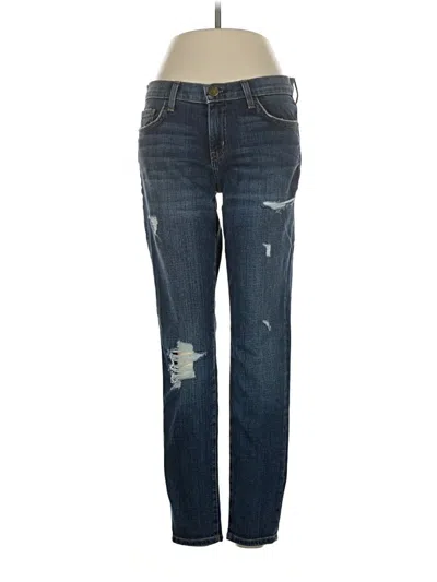 Pre-owned Current Elliott Jeans In Blue
