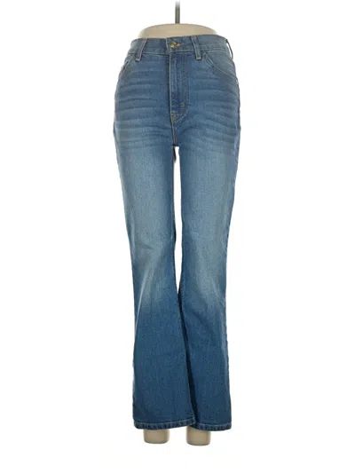 Pre-owned Current Elliott Jeans In Blue