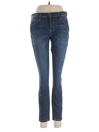 Pre-owned Current Elliott Jeans In Blue
