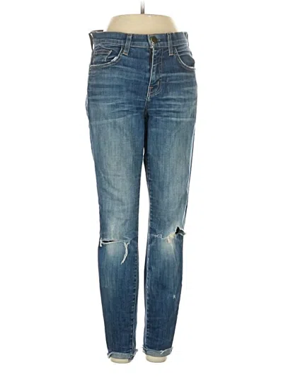 Pre-owned Current Elliott Jeans In Blue