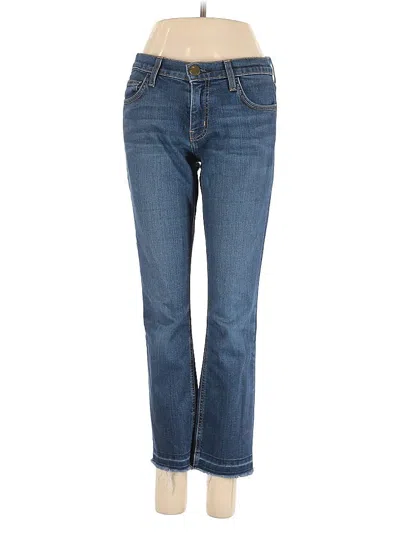 Pre-owned Current Elliott Jeans In Blue
