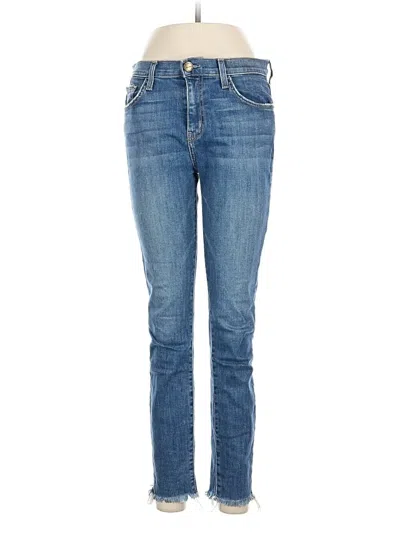 Pre-owned Current Elliott Jeans In Blue