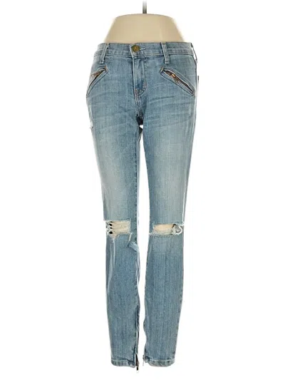 Pre-owned Current Elliott Jeans In Blue
