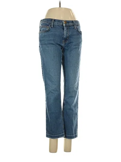 Pre-owned Current Elliott Jeans In Blue