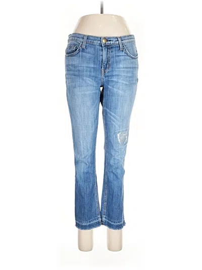 Pre-owned Current Elliott Jeans In Blue