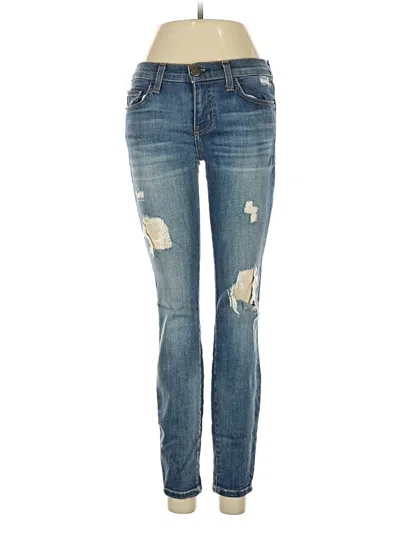 Pre-owned Current Elliott Jeans In Blue
